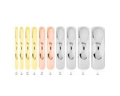Alliance Aphroditia Demi Jonc Bombé Platine Blanc