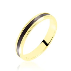 Alliance Camille Ruban Plat Or Jaune