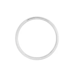 Alliance Circios Demi Jonc Classique Or Blanc