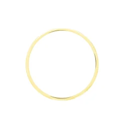 Alliance Clotilde Demi Jonc Classique Or Bicolore