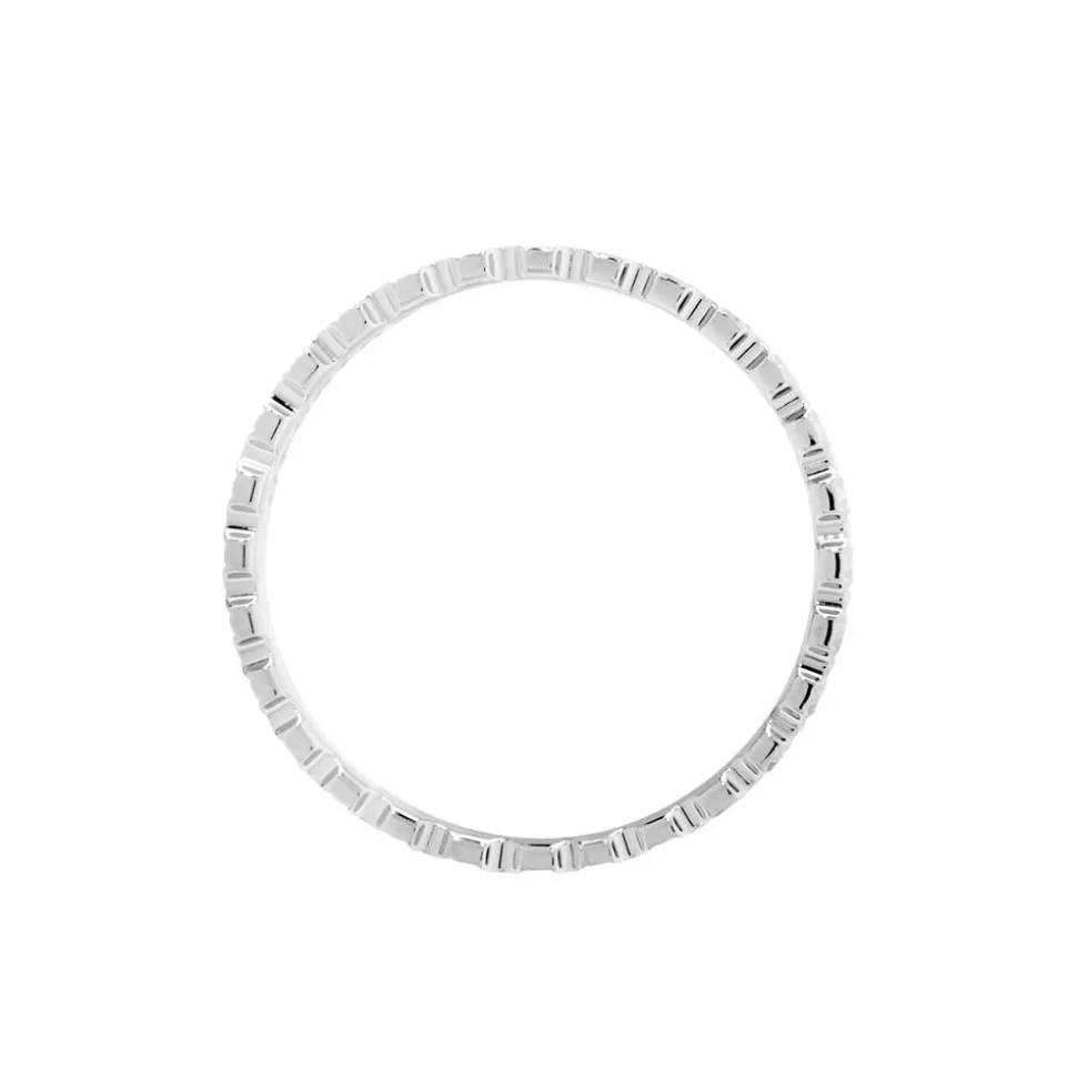 Alliance Effet Dentelle Or Blanc