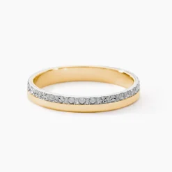 Alliance Fantaisie Diamantee Ruban Plat|Marc Orian Hot