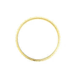 Alliance Fantaisie Diamantee Ruban Plat Or Jaune
