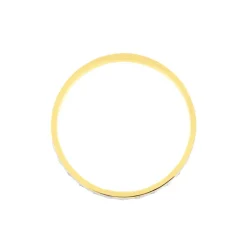 Alliance Fantaisie Ruban Plat Or Bicolore