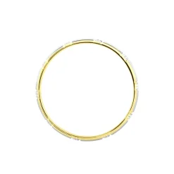Alliance Fantaisie Ruban Plat Or Bicolore