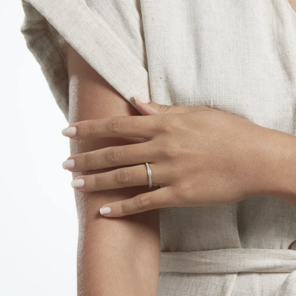 Alliance Fine Diamantee Ruban Plat|Marc Orian New