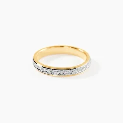 Alliance Heldea Ruban Plat Or Bicolore