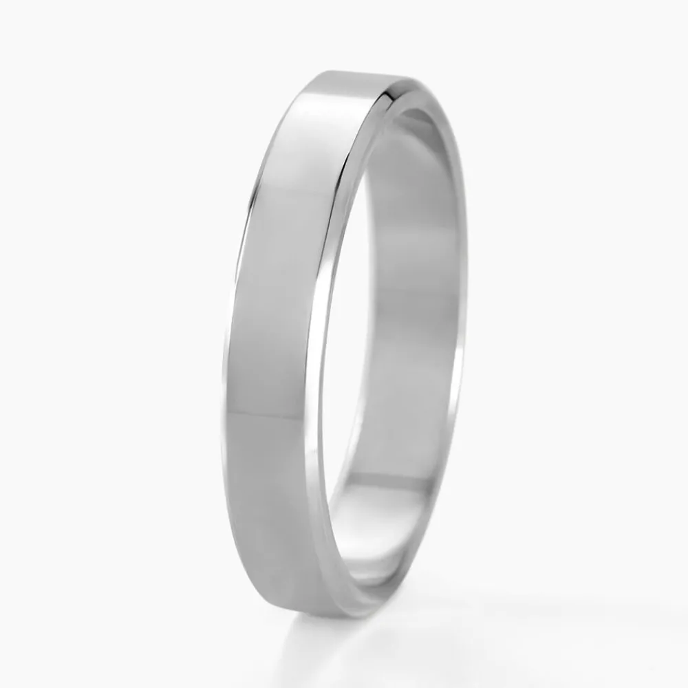 Alliance Inayah Ruban Plat Argent Blanc|Marc Orian Discount