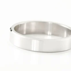 Alliance Inayah Ruban Plat Argent Blanc|Marc Orian Discount