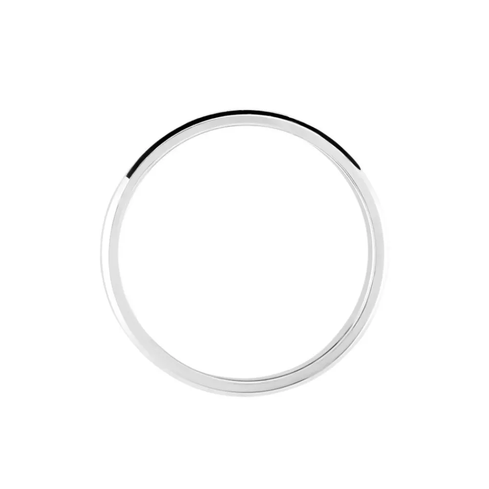 Alliance Inayah Ruban Plat Argent Blanc|Marc Orian Discount