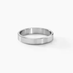 Alliance Inayah Ruban Plat Argent Blanc|Marc Orian Discount