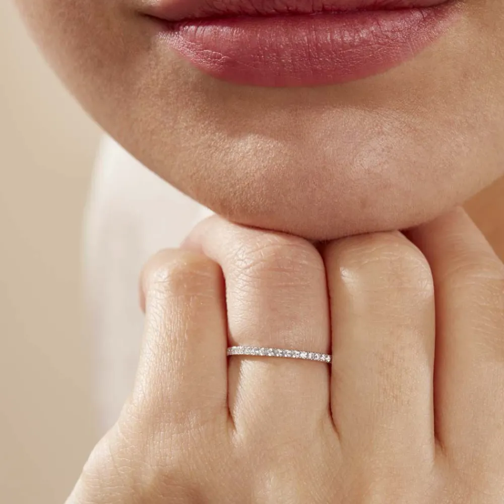 Alliance Julietta Or Blanc Oxyde De Zirconium|Marc Orian