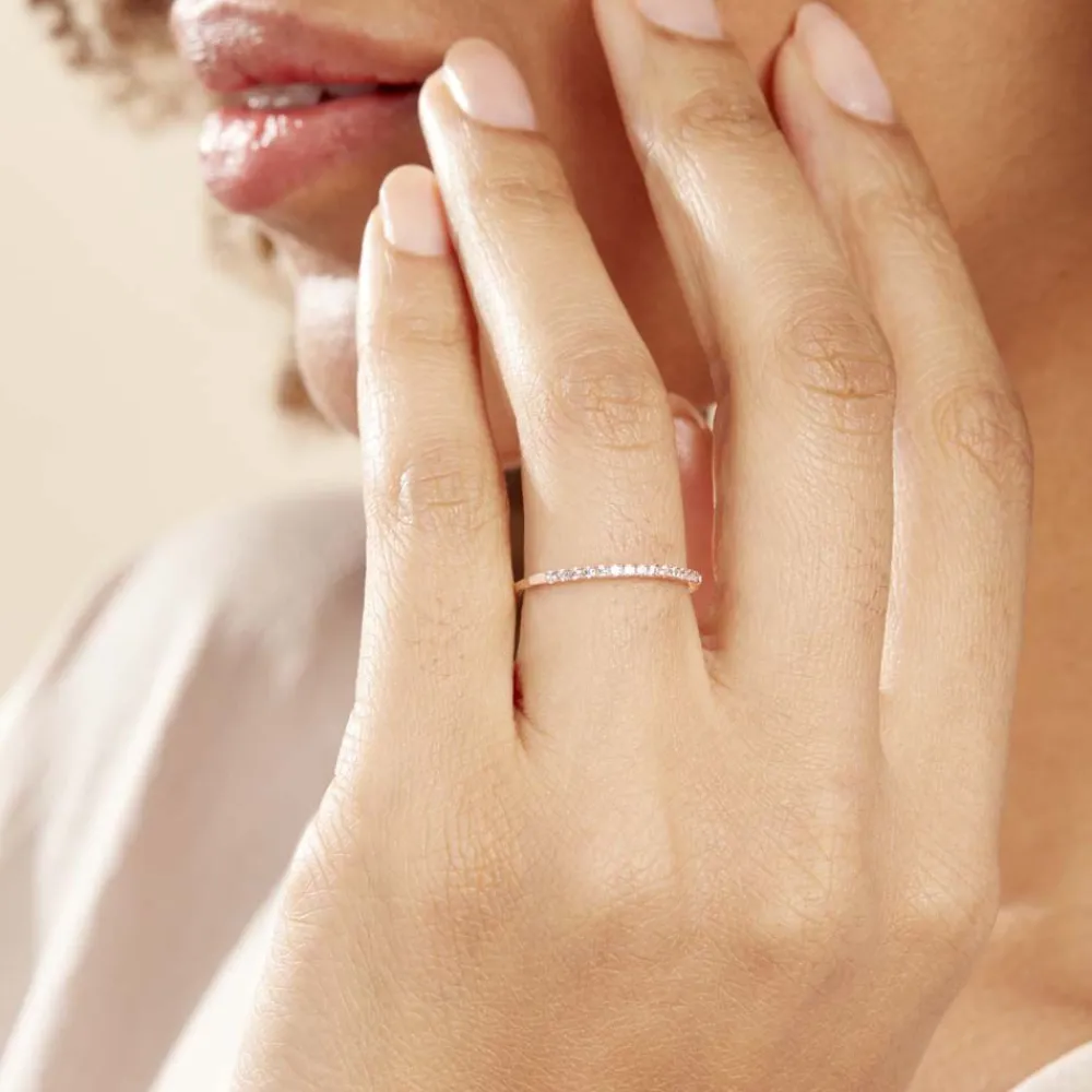 Alliance Klimka Or Rose Oxyde De Zirconium|Marc Orian New