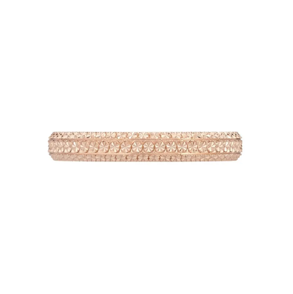 Alliance Luzia Demi Jonc Classique Or Rose