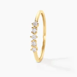 Alliance Matleena Or Jaune Diamant Synthétique|Marc Orian Outlet