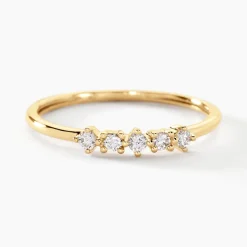 Alliance Matleena Or Jaune Diamant Synthétique|Marc Orian Outlet