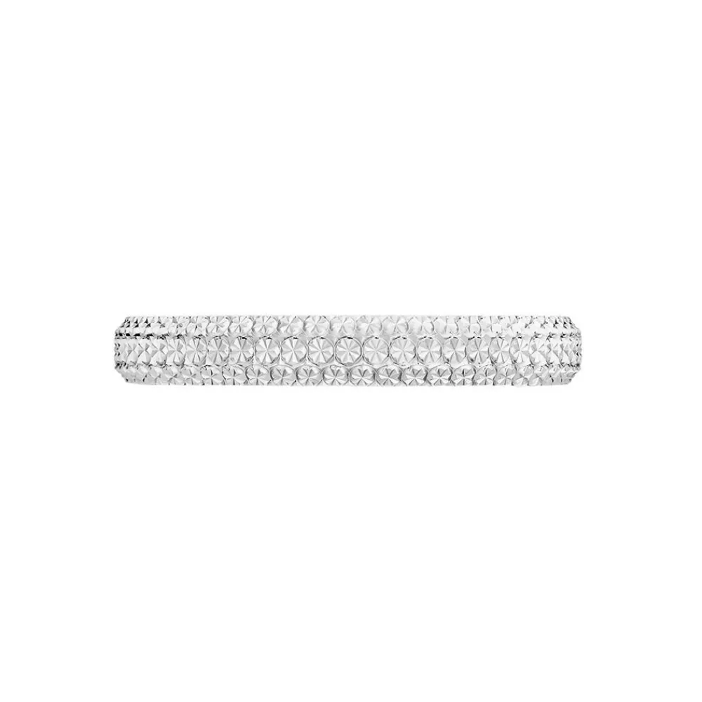 Alliance Multi Facettes Diamantee Ruban Plat|Marc Orian New