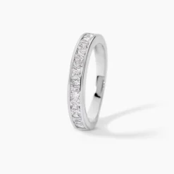 Alliance Olivia Argent Blanc Oxyde De Zirconium|Marc Orian