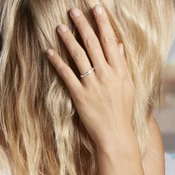 Alliance Olivia Argent Blanc Oxyde De Zirconium|Marc Orian