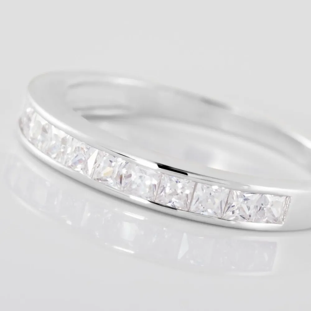 Alliance Olivia Argent Blanc Oxyde De Zirconium|Marc Orian