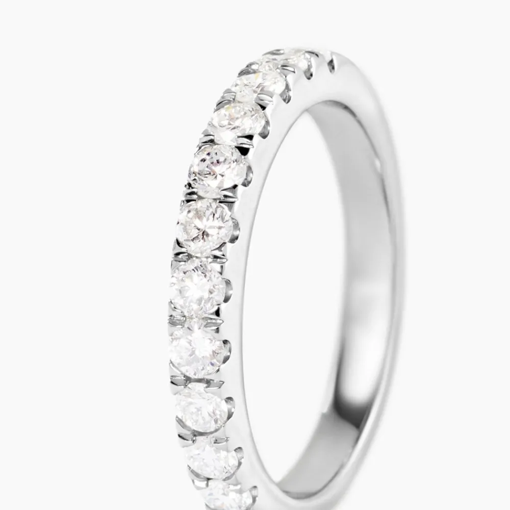 Alliance Pristina Ld Platine Blanc Diamant Synthétique|Marc Orian Best