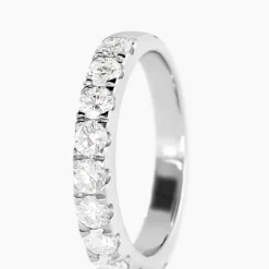 Alliance Pristina Ld Platine Blanc Diamant Synthétique|Marc Orian Outlet