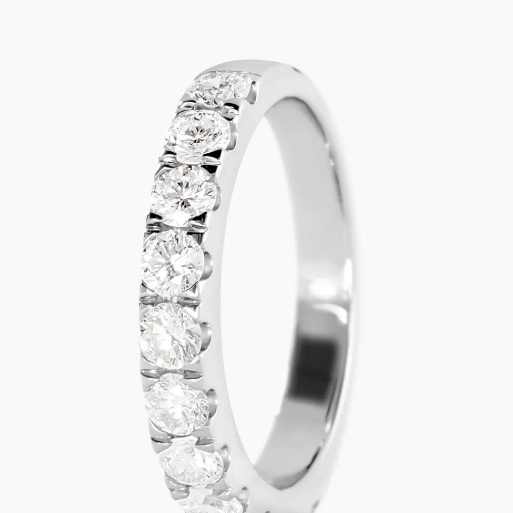 Alliance Pristina Ld Platine Blanc Diamant Synthétique|Marc Orian Outlet
