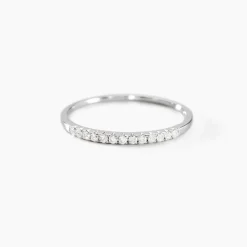 Alliance Pristina Or Blanc Diamant