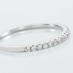 Alliance Pristina Or Blanc Diamant