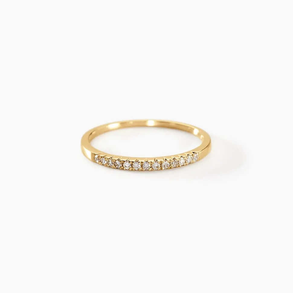 Alliance Pristina Or Jaune Diamant