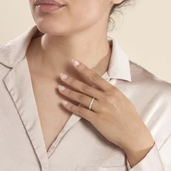Alliance Rhea Or Blanc Diamant