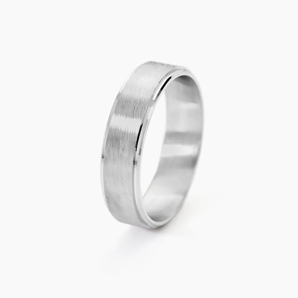 Alliance Sudem Ruban Plat Argent Blanc|Marc Orian Sale