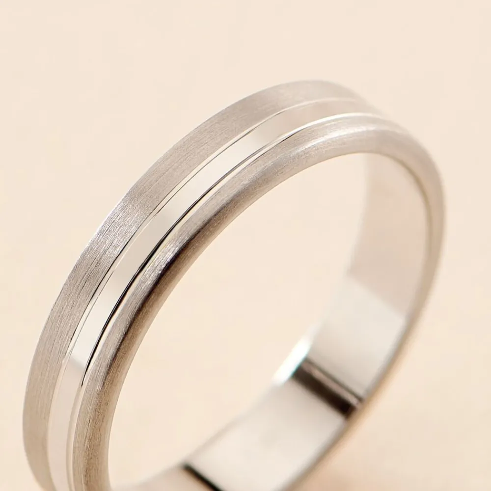 Alliance Tristan Argent Blanc|Marc Orian Online