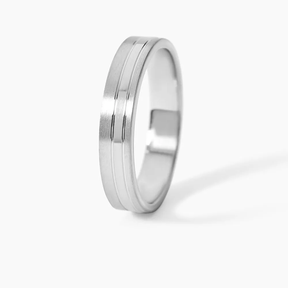 Alliance Tristan Argent Blanc|Marc Orian Online