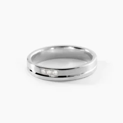 Alliance Velina Or Blanc Diamant