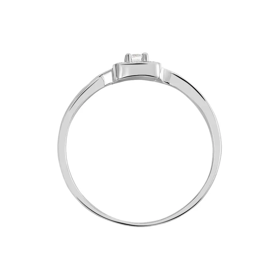Bague Abani Or Blanc Diamant