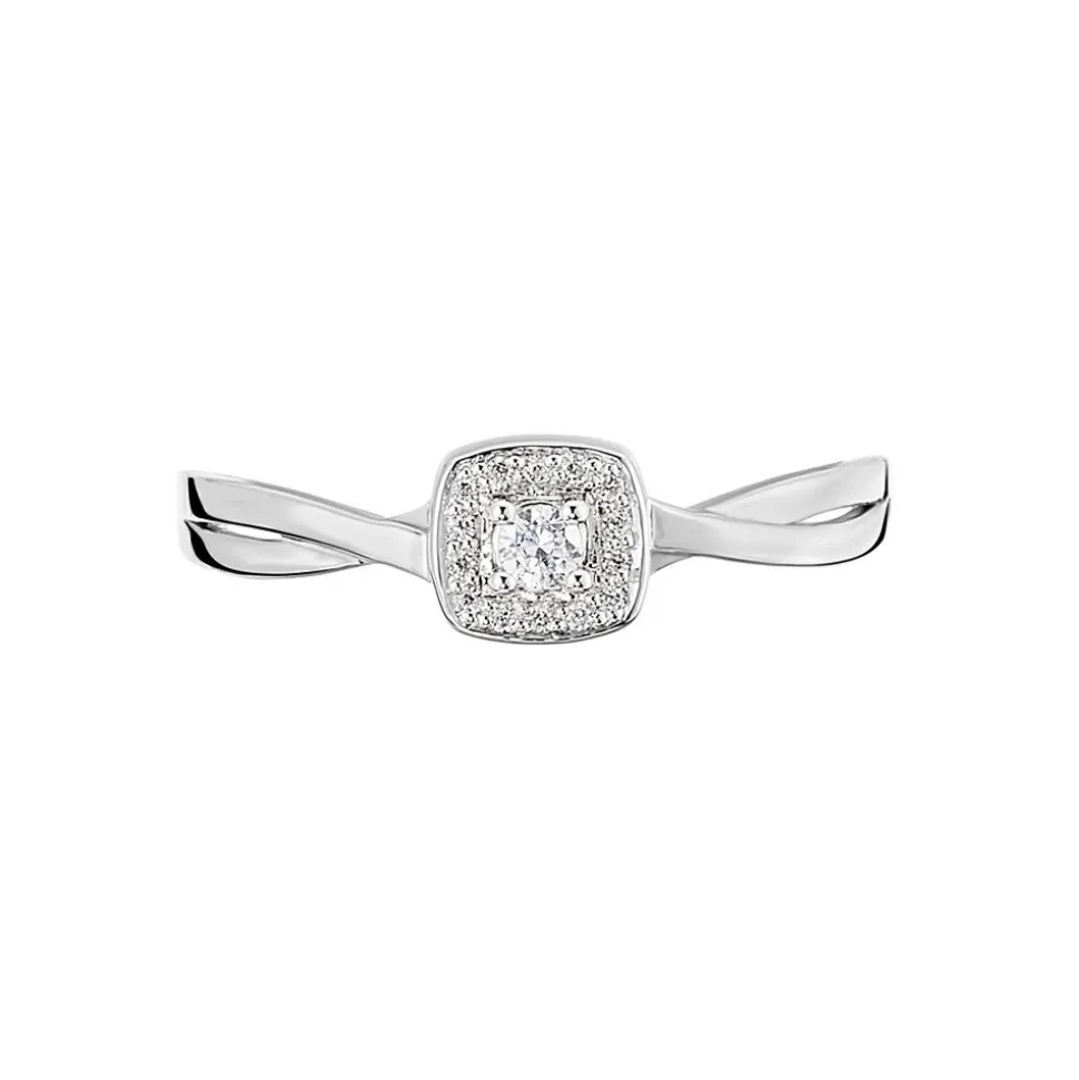 Bague Abani Or Blanc Diamant