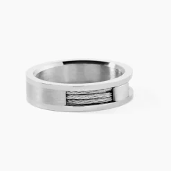 Bague Acier Blanc|PHEBUS HIM Sale