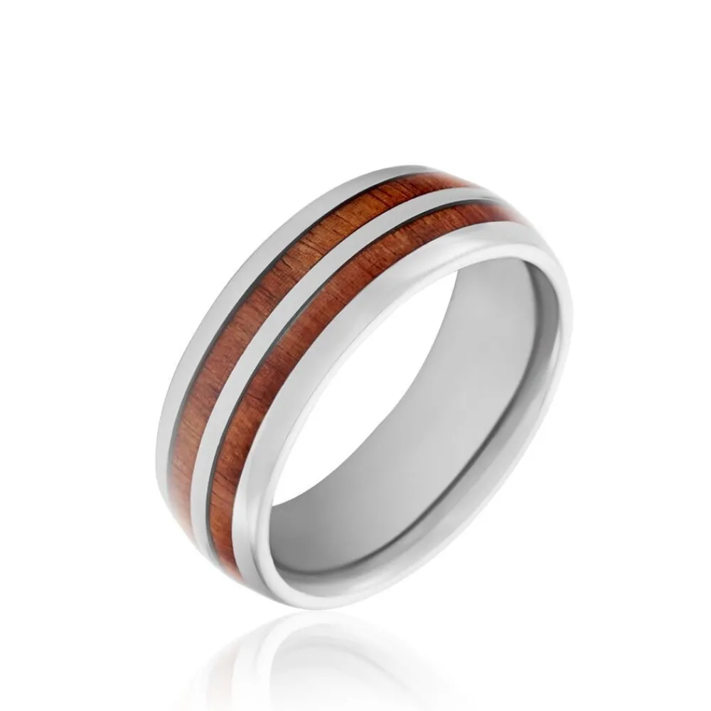 Bague Acier Blanc Ianis|Marc Orian Online