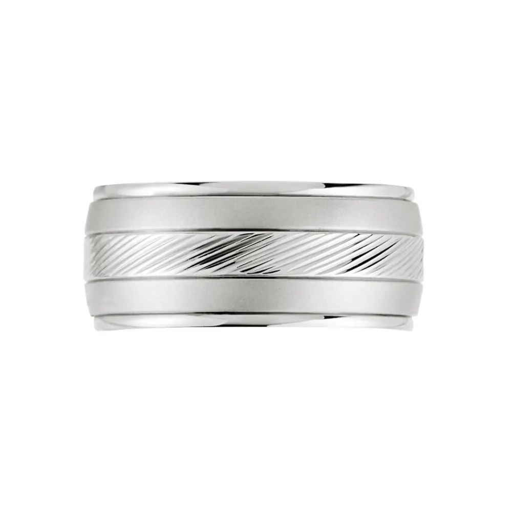 Bague Acier Blanc Sabien|Marc Orian Hot