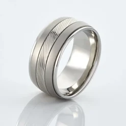 Bague Acier Blanc Sabien|Marc Orian Hot