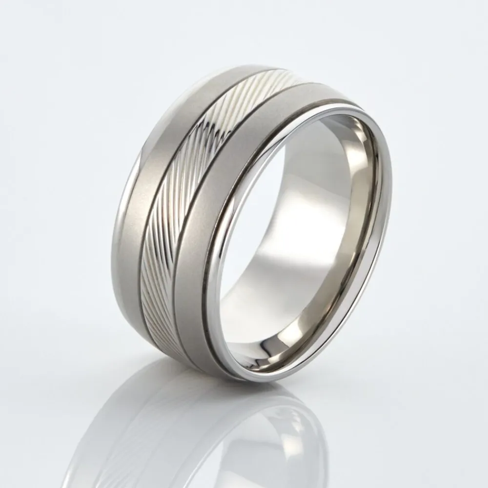 Bague Acier Blanc Sabien|Marc Orian Hot