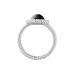Bague Adelyne Argent Blanc Céramique|Marc Orian New