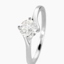 Bague Afsa Argent Blanc Oxyde De Zirconium|Marc Orian Discount