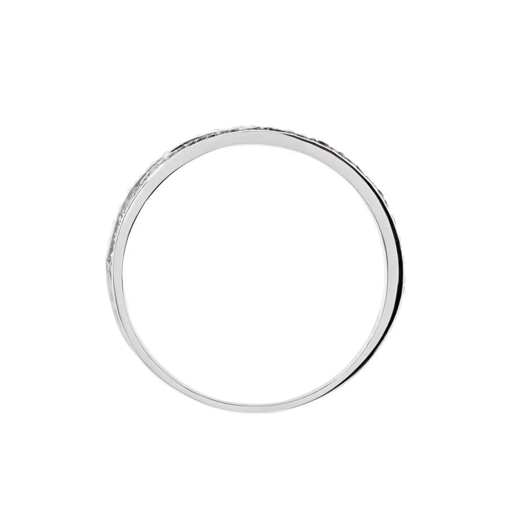 Bague Agapanthe Or Blanc Saphir Et Diamant|Marc Orian Outlet