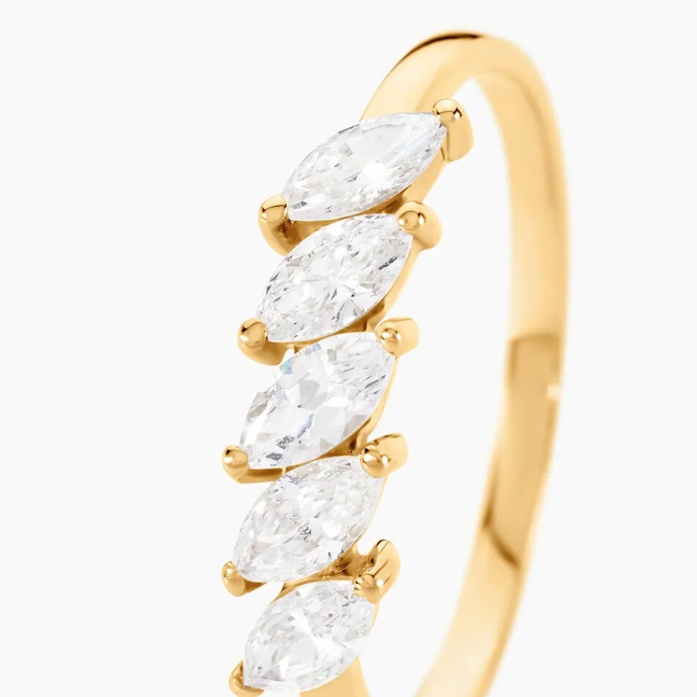 Bague Alastriona Or Jaune Oxyde De Zirconium|Marc Orian Best