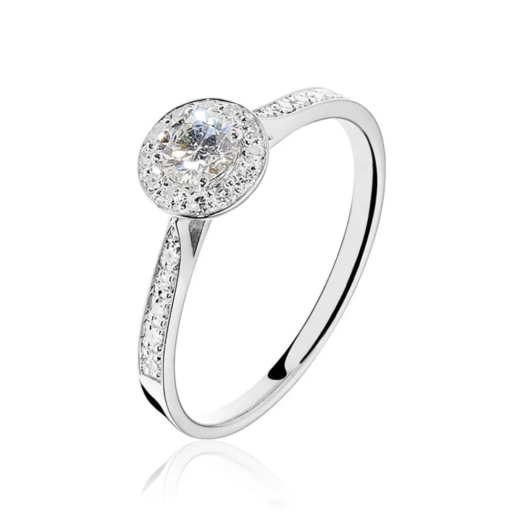 Bague Albane Or Blanc Diamant|Marc Orian