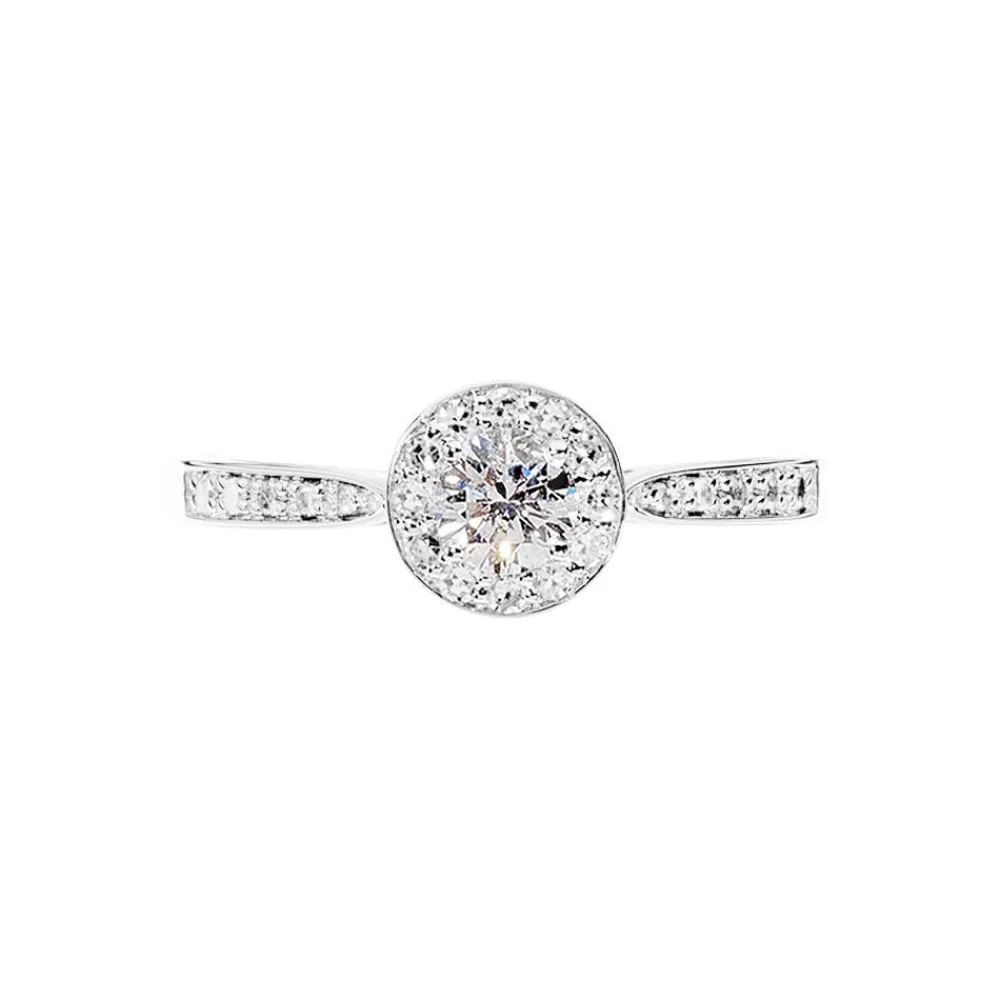 Bague Albane Or Blanc Diamant|Marc Orian