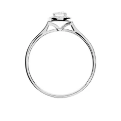 Bague Albane Or Blanc Diamant|Marc Orian