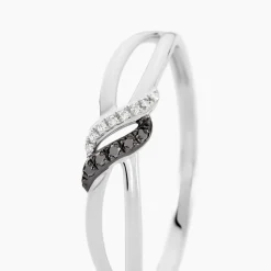 Bague Aline Or Blanc Diamant|Marc Orian Best